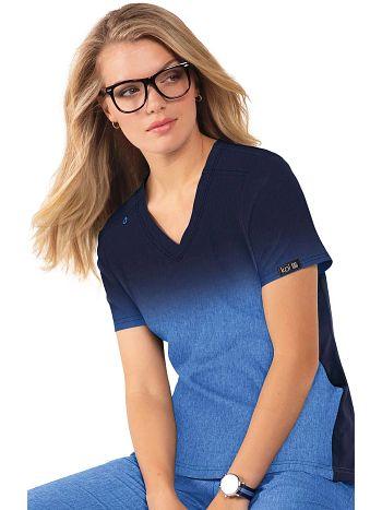 Koi Basics - Cali Navy Galaxy Ombre (Reverse) - Kickin it Scrubs