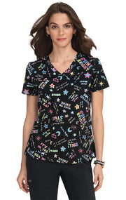 Koi Basics Leslie Top - Shine Bright - Kickin it Scrubs