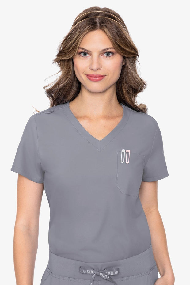 Med Couture 2432 Insight One Pocket Top - Kickin it Scrubs